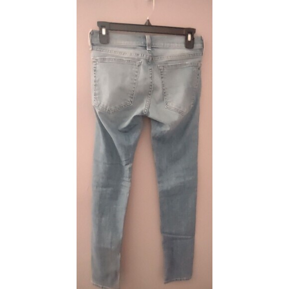 RAG & BONE Women's Straight In ROSSLYN Distressed Jeans - Size 24 - Picture 5 of 12